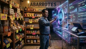 IA optimizando una tienda de abarrotes