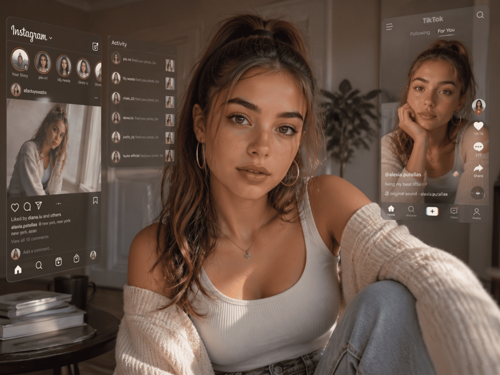Influencer virtual con IA